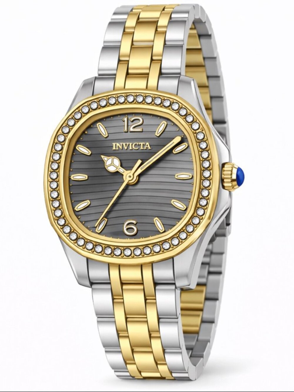 Invicta Wildflower Women’s Two Tone Gold Silver Crystal Watch 31mm